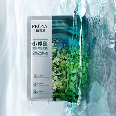 抖圈小球藻莹润保湿面膜